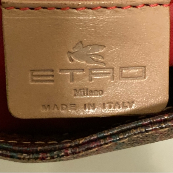 Etro Milano Paisley Shoulder Bag EUC - Picture 5 of 13